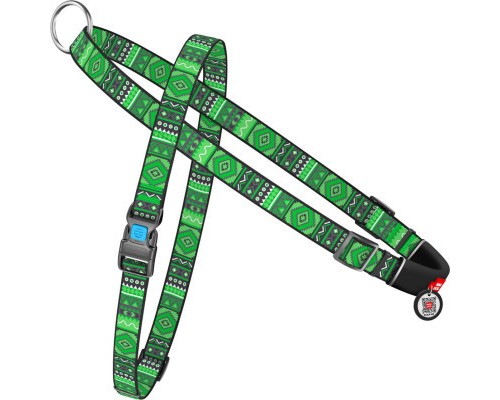 Шлея для собак WAUDOG Nylon з QR-паспортом 