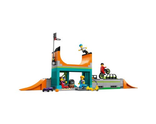 Конструктор LEGO City Вуличний скейтпарк 454 деталей (60364)