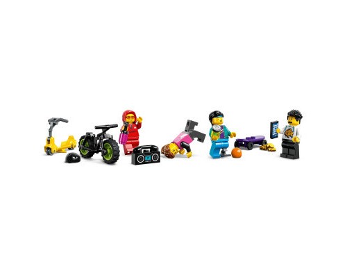 Конструктор LEGO City Вуличний скейтпарк 454 деталей (60364)