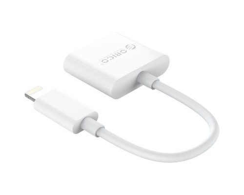Перехідник Lightning to 3.5mm/Lightning 2LT-WH-BP Orico (CA912797)
