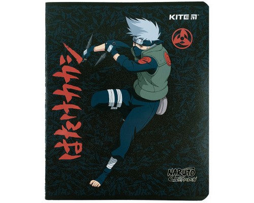 Зошит Kite Naruto 24 аркушів, клітинка (NR23-238)