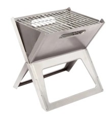 Гриль-барбекю Bo-Camp Notebook/Fire Basket Compact Silver (8108347)