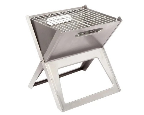 Гриль-барбекю Bo-Camp Notebook/Fire Basket Compact Silver (8108347)