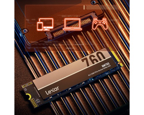 Накопичувач SSD M.2 2280 512GB NM760 Lexar (LNM760X512G-RNNNG)