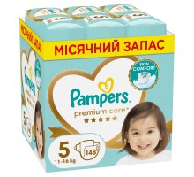 Підгузки Pampers Premium Care Розмір 5 (11-16 кг) 148 шт (8006540855973)