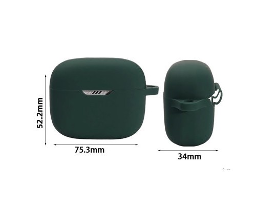Чохол для навушників BeCover Silicon для JBL Tune 230 NC TWS Dark Green (709601)