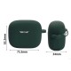 Чохол для навушників BeCover Silicon для JBL Tune 230 NC TWS Dark Green (709601)