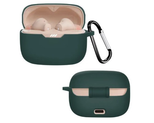 Чохол для навушників BeCover Silicon для JBL Tune 230 NC TWS Dark Green (709601)