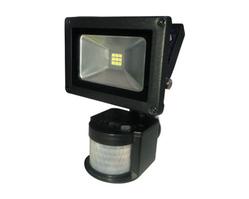 Прожектор ELM LITEJET-10W 6500К smd з датчиком (B-LF-0143)