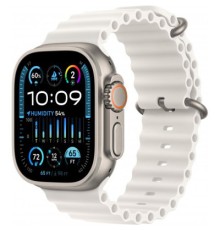 Смарт-годинник Apple Watch Ultra 2 GPS + Cellular, 49mm Titanium Case with White Ocean Band (MREJ3UL/A)