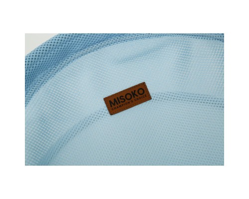 Лежак для тварин MISOKO&CO Pet bed round 45x45x22 см light blue (HOOP31833)