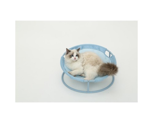 Лежак для тварин MISOKO&CO Pet bed round 45x45x22 см light blue (HOOP31833)