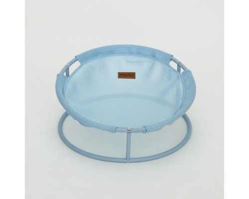 Лежак для тварин MISOKO&CO Pet bed round 45x45x22 см light blue (HOOP31833)
