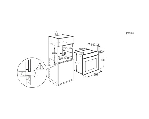 Духова шафа Electrolux EOD5H70BZ