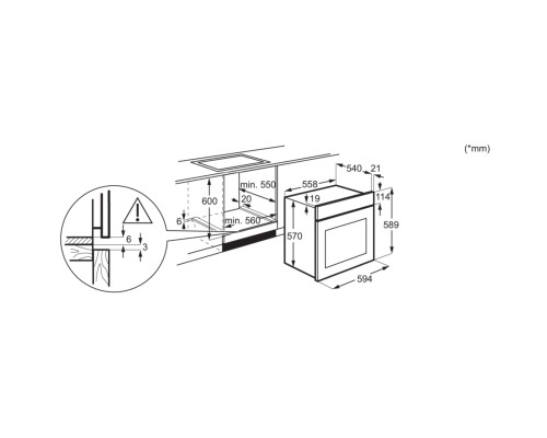 Духова шафа Electrolux EOD5H70BZ
