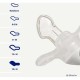Пустушка Difrax Dental, 6+ міс (800 Pistache)