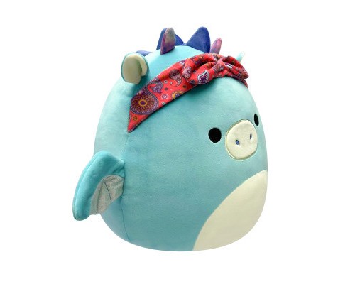 М'яка іграшка Squishmallows Дракон у бандані 19 см (SQCR04125) М'яка іграшка Squishmallows Дракон у бандані 19 см (SQCR04125)