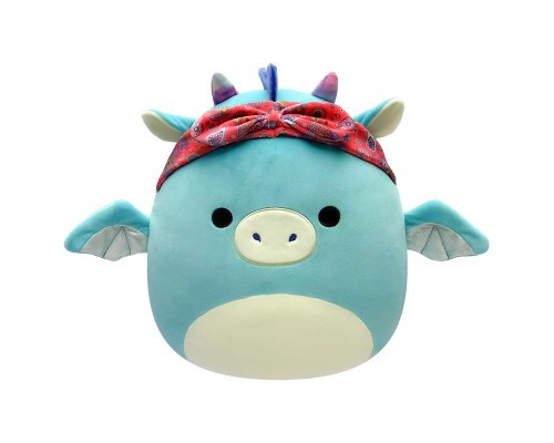 М'яка іграшка Squishmallows Дракон у бандані 19 см (SQCR04125) М'яка іграшка Squishmallows Дракон у бандані 19 см (SQCR04125)