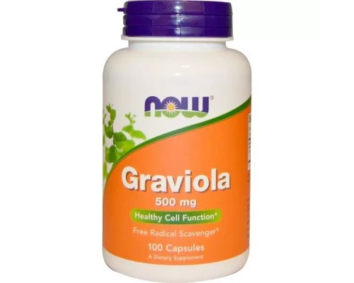 Трави Now Foods Гравіола (Сау-Сеп), 100 капсул (NOW-04703)