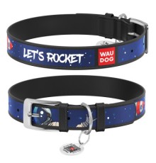 Нашийник для тварин WAUDOG Design з QR паспортом 