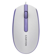 Мишка Canyon M-10 USB White Lavender (CNE-CMS10WL)