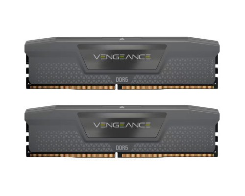 Модуль пам'яті для комп'ютера DDR5 32GB (2x16GB) 6000 MHz Vengeance Cool Gray Corsair (CMK32GX5M2B6000Z30)