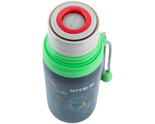 Поїльник-непроливайка Kite термос 350 мл, Goal (K24-301-1)