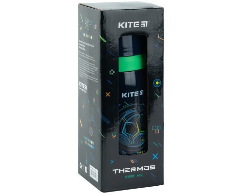 Поїльник-непроливайка Kite термос 350 мл, Goal (K24-301-1)