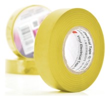 Ізоляційна стрічка 3M 0.15мм x 18мм x 20м Yellow, от -10°С до +80°С (0,15мм*18мм*20м_Y)