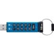 USB флеш накопичувач Kingston 16GB IronKey Keypad 200 Blue USB 3.2 (IKKP200/16GB) 