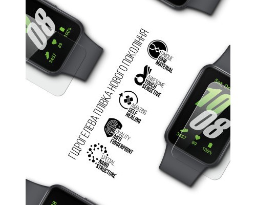Плівка захисна Armorstandart Samsung Galaxy Watch Fit 3 6pcs (ARM74576) Плівка захисна Armorstandart Samsung Galaxy Watch Fit 3 6pcs (ARM74576)