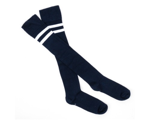 Шкарпетки дитячі BNM зі смужками (M0C0601-0003-5G-blue)