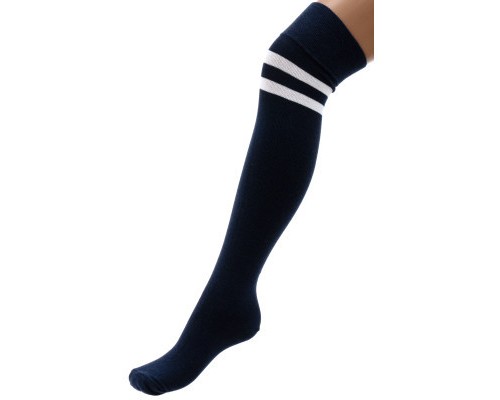 Шкарпетки дитячі BNM зі смужками (M0C0601-0003-5G-blue)
