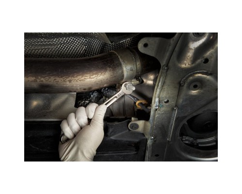 Ключ Milwaukee MAX BITE рожково-накидний з тріскачкою, 15шт, 8-22мм (4932464994)