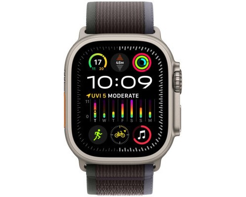 Ремінець до смарт-годинника Apple 49mm Blue/Black Trail Loop - S/M (MT613ZM/A)