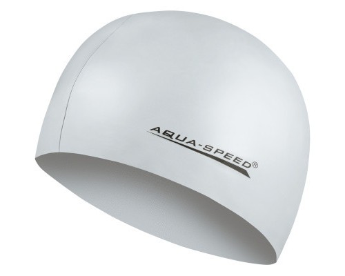 Шапка для плавання Aqua Speed Mega 100-26 сріблястий Уні OSFM (5908217635549)