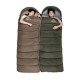 Спальний мішок Naturehike з капюшоном U250 NH20MSD07 (6°C) правий, коричневий (6927595767207-R)