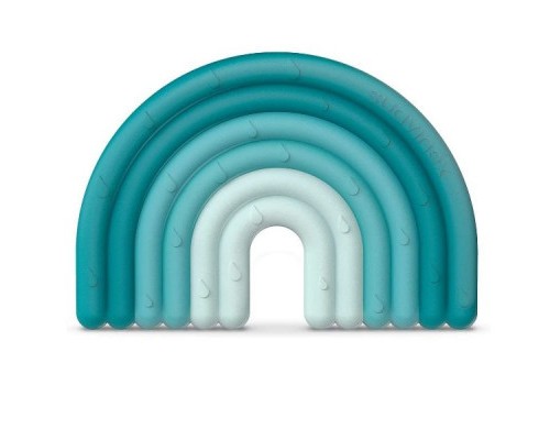 Прорізувач Suavinex силіконовий з бульбашками/блакитний (401435)