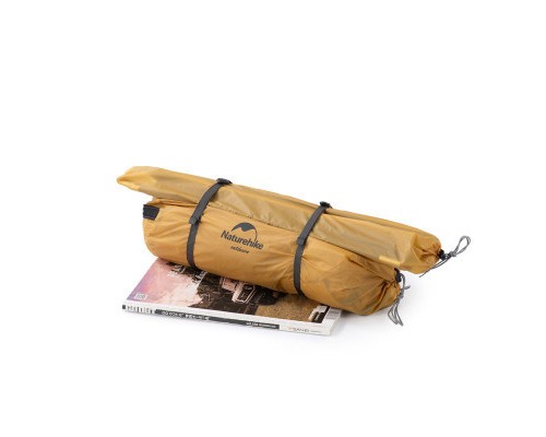 Намет Naturehike надлегкий одномісний NH21ZP003 сіро-жовтий (6927595775424)