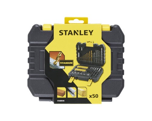 Набір свердл і біт Stanley TITANIUM STA88546, кейс (STA88546)