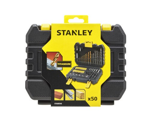 Набір свердл і біт Stanley TITANIUM STA88546, кейс (STA88546)