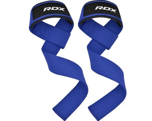 Кистьові лямки RDX W1 Gym Single Strap Blue Plus (WAN-W1U+)