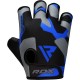 Рукавички для фітнесу RDX F6 Sumblimation Blue L (WGS-F6U-L)