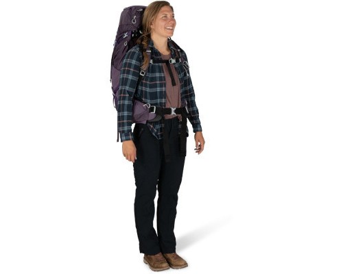 Рюкзак туристичний Osprey Aura AG 65 enchantment purple WXS/S (009.2801)