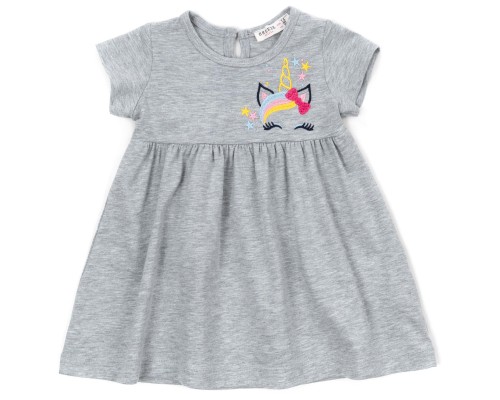 Плаття дитяче Breeze з єдинорогом (16991-98G-gray)