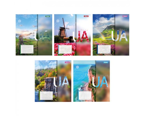 Зошит 1 вересня 1В The beauty of UA 48 аркушів лінія (767119)