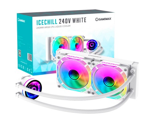 Система рідинного охолодження Gamemax IceChill 240V White