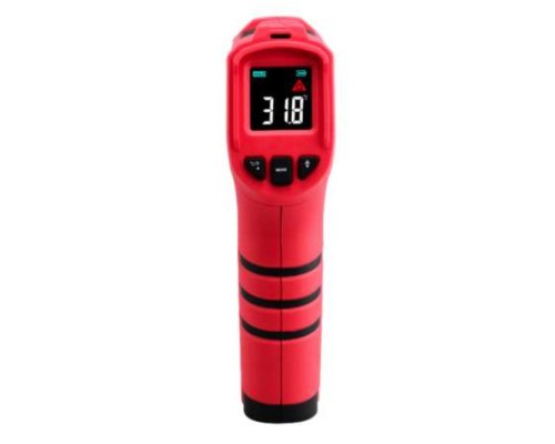 Пірометр Benetech -50-400°C, 12:1, EMS=0,1-1, кольоровий дисплей (GT313A)