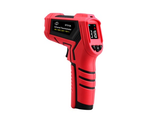 Пірометр Benetech -50-400°C, 12:1, EMS=0,1-1, кольоровий дисплей (GT313A)