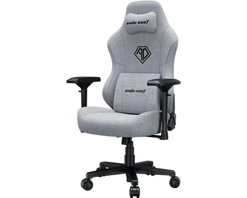 Крісло ігрове Anda Seat Phantom 3 Pro Fabric Size L Grey (AD18YC-06-G-F)